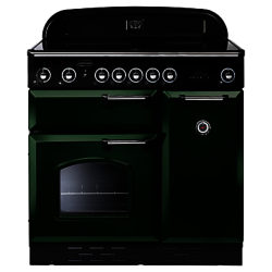 Rangemaster Classic 90 Electric Range Cooker Racing Green